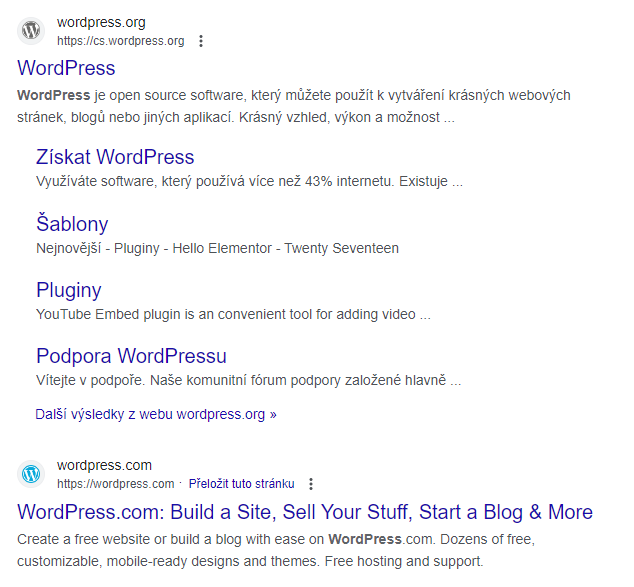 rozdíl mezi WordPress.com a WordPress.org